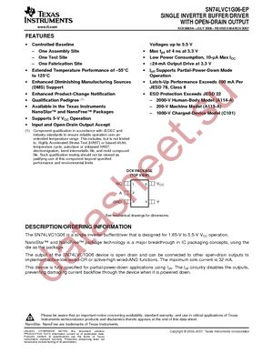 SN74LVC1G06MDCKREP datasheet  